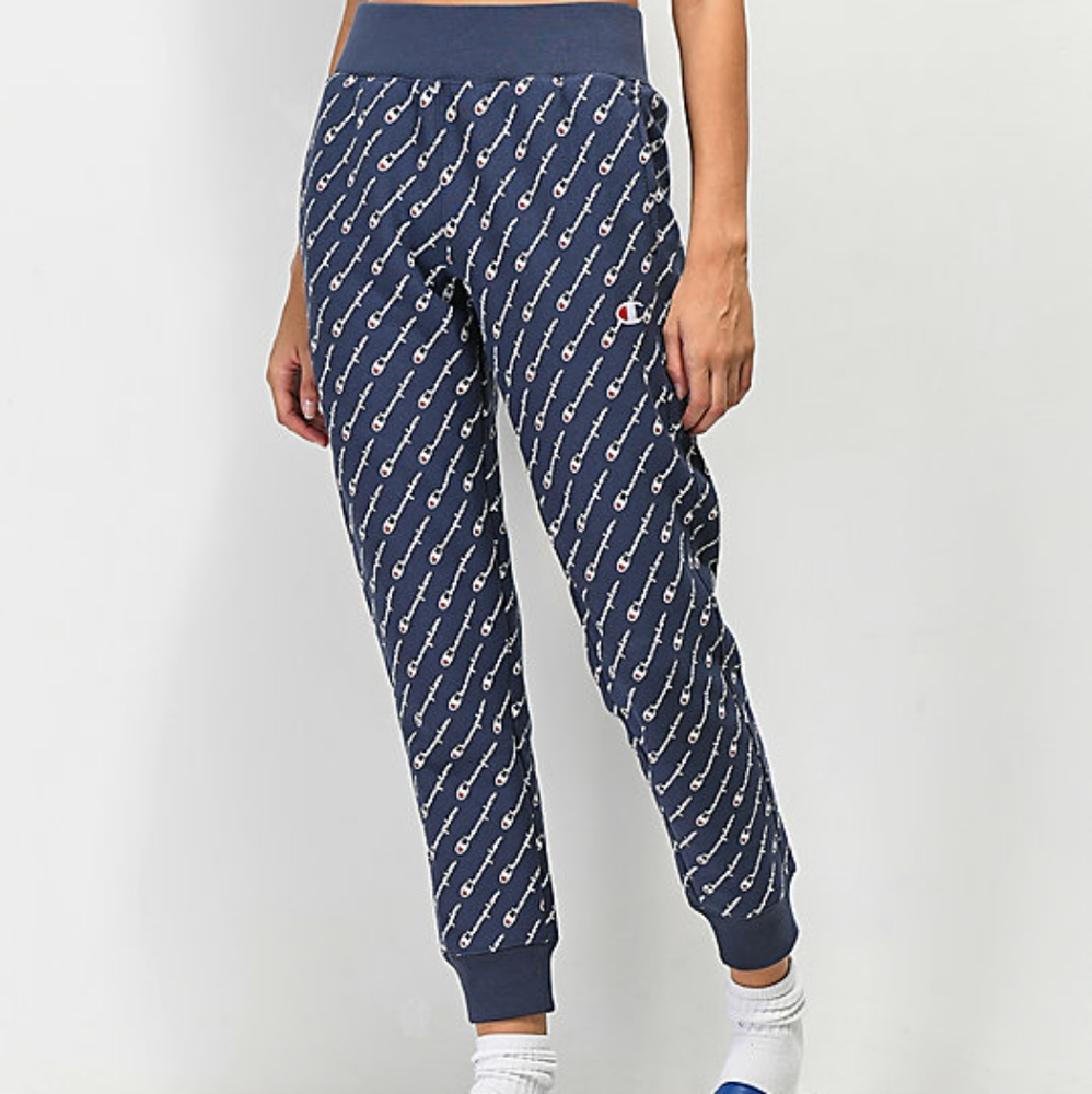 Champion Reverse Weave Allover Script Jogger